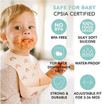 Loulou Lollipop Soft, Waterproof Silicone Feeding Bib - Image 3