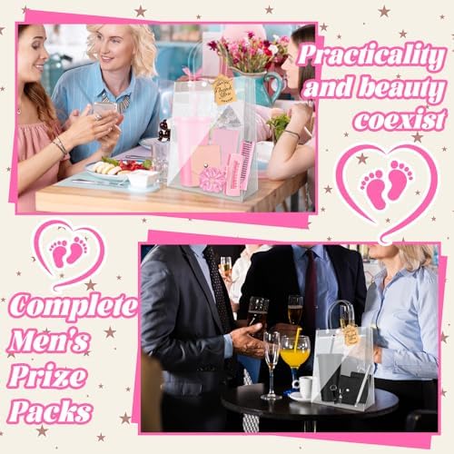 6 Sets Baby Shower Prizes for Women and Men Nail Clippers Mirror Bottle Opener - Image 6