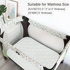 Pack and Play Sheets & Mattress Protector Set - Image 7
