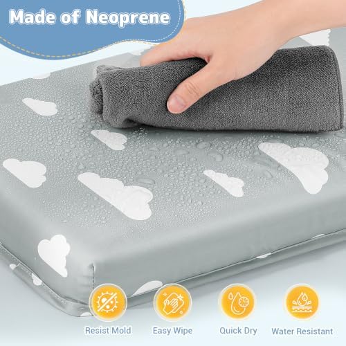 Comfortable Baby Bath Kneeler and Elbow Rest Pad Set - Image 6
