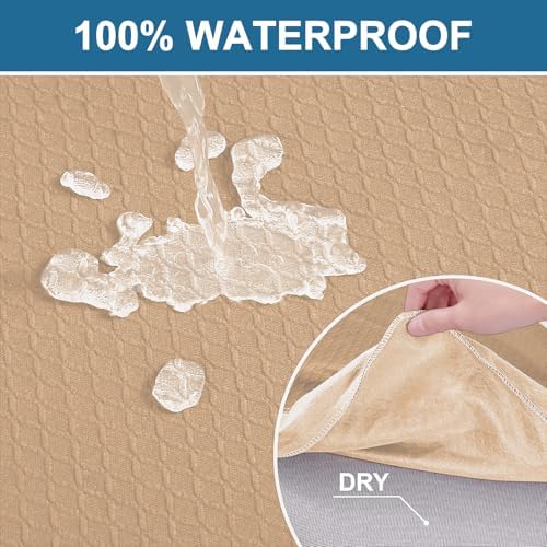 Smiry Waterproof Seat Covers for Dining Room Chairs - Image 3