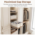 StorageWorks Narrow Storage Bins, Toilet Paper Storage - Image 3