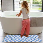 Bathtub Mat Non Slip 40x16 Inch Extra Long Bath Mat, Rustic Flowers Design - Image 5