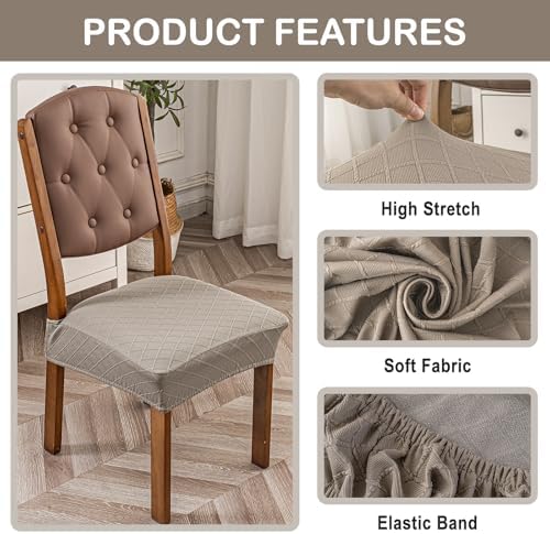 Genina Waterproof Chair Covers Set of 2, No Rear Covers - Image 5