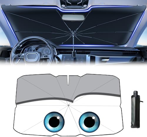 Windshield Sun Shade 2025 Car Accessories 100% Blackout Car Front Windsow - Image 2