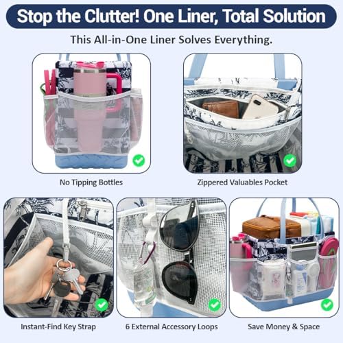 Nyton Organizer Insert for Original Large Bogg Bag Cover Beach Liner for XL - Image 6