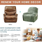 Recliner Chair Covers 4-Pieces Recliner Slipcovers Lazy Boy Chair Covers - Image 6