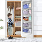 Weekly Kids Clothes Organizer Day of Week School Clothing Storage Monday to - Image 3