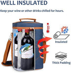 Tirrinia 4 Bottle Wine Tote Carrier - Image 2