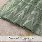 Lecloud Leia Sheer Curtains 84 Inches Long 2 Panels - Image 4