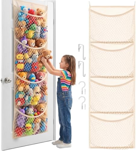 Ofiray-home Cotton Over The Door Stuffed Animal Storage by Ofiray-home