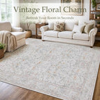 JOLLYVOGUE 5x7 Area Rugs for Living Room, Washable Rug - Image 2