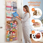 Ofiray-home Cotton Over The Door Stuffed Animal Storage - Image 6