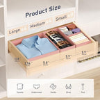 DIMJ Drawer Organizer Clothes - Image 2