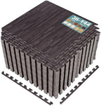 Sorbus Wood Grain Floor Tiles Foam Mat EVA Interlocking Mats Tile 3/8-Inch by Sorbus