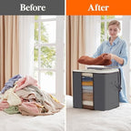 Lifewit 6 Pack 100L Clothes Storage Bins - Image 5