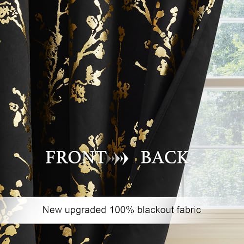 NICETOWN Blackout Floral Kitchen Valances - Image 6