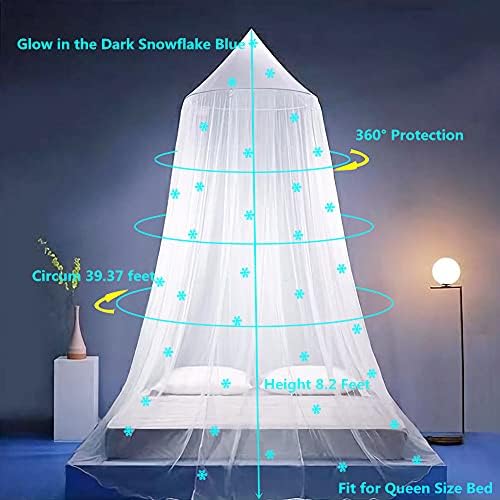 Bed Canopy for Girls Mosquito Net, Princess Bed Canopy for Girls Room Decor - Image 5
