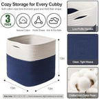 13x13x13 inch Cube Storage Bin, 13 inch Storage Cubes - Image 2
