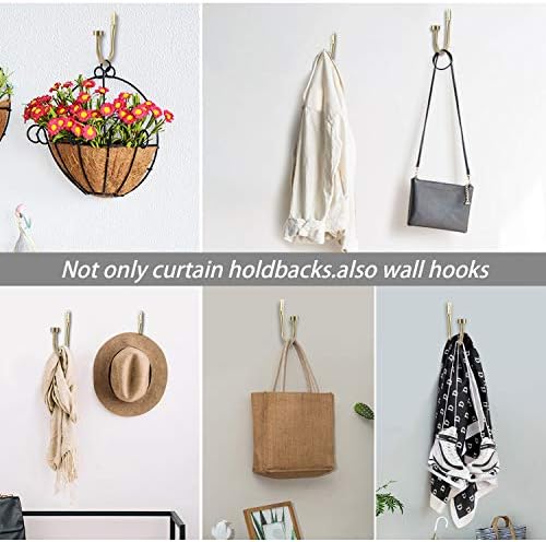 Premium Curtain Holdback, Quality Metal Decorative Curtain Holdbacks - Image 4