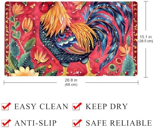 Shower Mat Bathtub Mat, 26.8x15.1 inch, Non-Slip Bath Mat - Image 4