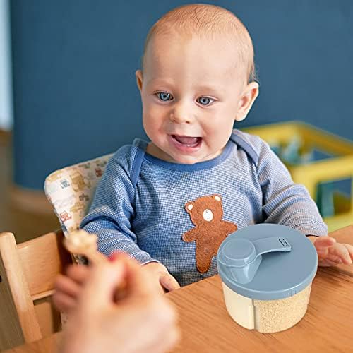 Accmor Baby Formula Dispenser On The Go, Non-Spill Rotating Four-Compartment - Image 7