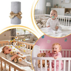 Cot Rail Protector 4 Pack Cotton Gauze Teething Guard - Image 3