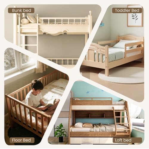 Toddlers' Bed Rail Bumpers Protector, Children's Bed Guardrail Padding - Image 6
