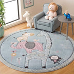 SAFAVIEH Carousel Kids Collection Area Rug by Unknown