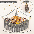 Macrame Stuffed Animal Storage - Image 5