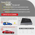 Car Window Shades，for Baby/Camping UV-Protection 2PCS Medium 39"x19" - Image 2