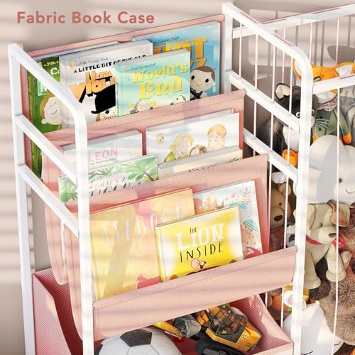 BBLIKE Kids Bookshelf and Toy Storage - Image 5