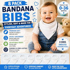 KiddyStar Premium Organic Cotton Bibs - Image 2