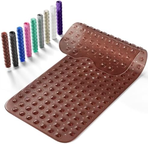 Non-Slip Bath Tub Mat, 39x16 Inch Extra Large Shower Mat by Unknown