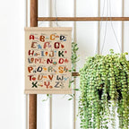 MAQIKA Funny Alphabet Learning Classroom Poster Framed - Image 5