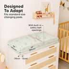 2-Pack Baby Changing Pad Cover for Girl - Image 4
