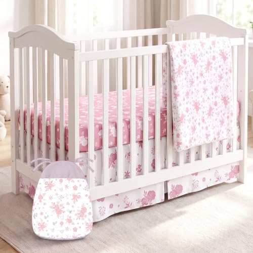Hahafelt 4 Pieces Crib Bedding Set by Hahafelt