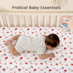david's kids 3 Pack Fitted Crib Sheets, Ultra Soft Breathable Comfortable Baby - Image 6