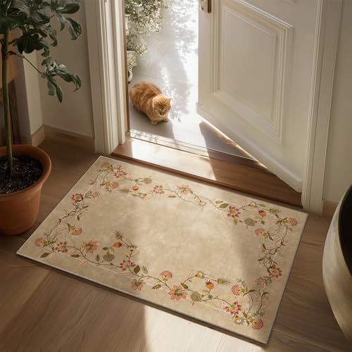 2x3 Washable Entryway Area Rug: Door Mat Indoor Entrance Soft Small Carpet - Image 4