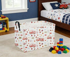 Sanjiaofeng Rectangular Fire Engine Storage Basket, Kids Toy Storage Bin - Image 6