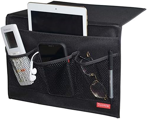 Bedside Caddy, Table Cabinet Storage Organizer, 4 Pockets by DuomiW