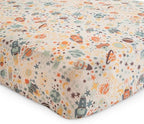 mushie Extra Soft Muslin Fitted Crib Sheet | 192 Thread Count | 28"x 52" - Image 2