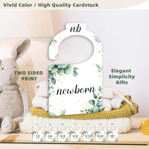 JMOST Eucalyptus Baby Closet Dividers - Image 3