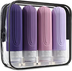 Mrsdry Travel Bottles for Toiletries, Tsa Approved 3oz Travel Size Containers by Mrsdry