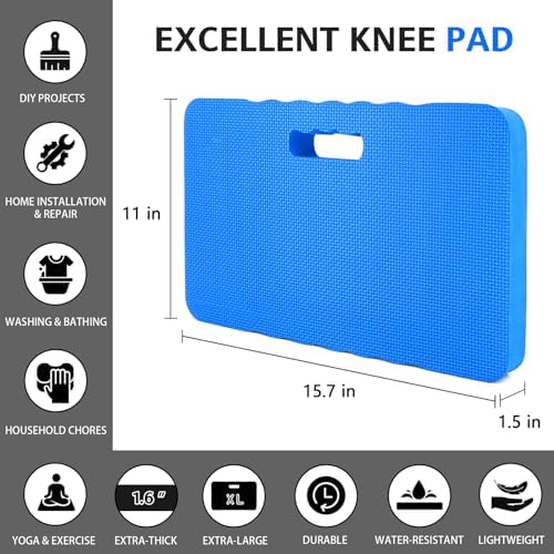 HOOPLE Extra Thick Kneeling Pad 1.5 Inch, Large Foam Kneeling Cushion - Image 2