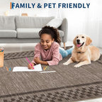 GarveeHome 6ft Washable Round Rug - Image 3
