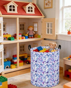 Butterfly Laundry hamper Baby Nursery Hamper Waterproof foldable kids laundry - Image 3