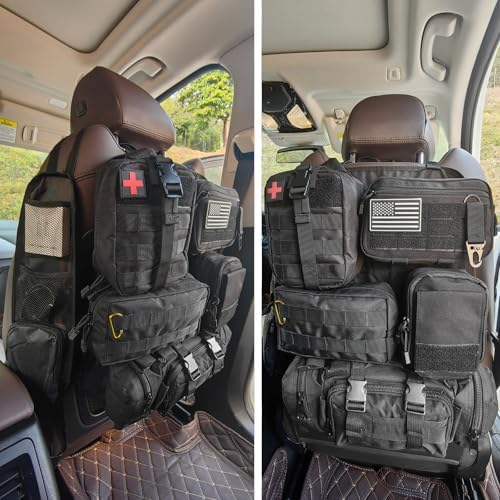 7 PACK Tactical Seat back organizer Truck organizer by AIAUTOAIEVAutoPart