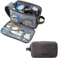 BAGSMART Toiletry Bag for Men, Canvas Travel Toiletry Organizer Dopp Kit by BAGSMART