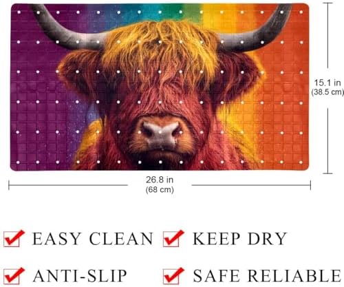 Shower Mat Non-Slip Bathtub Mats - Image 4